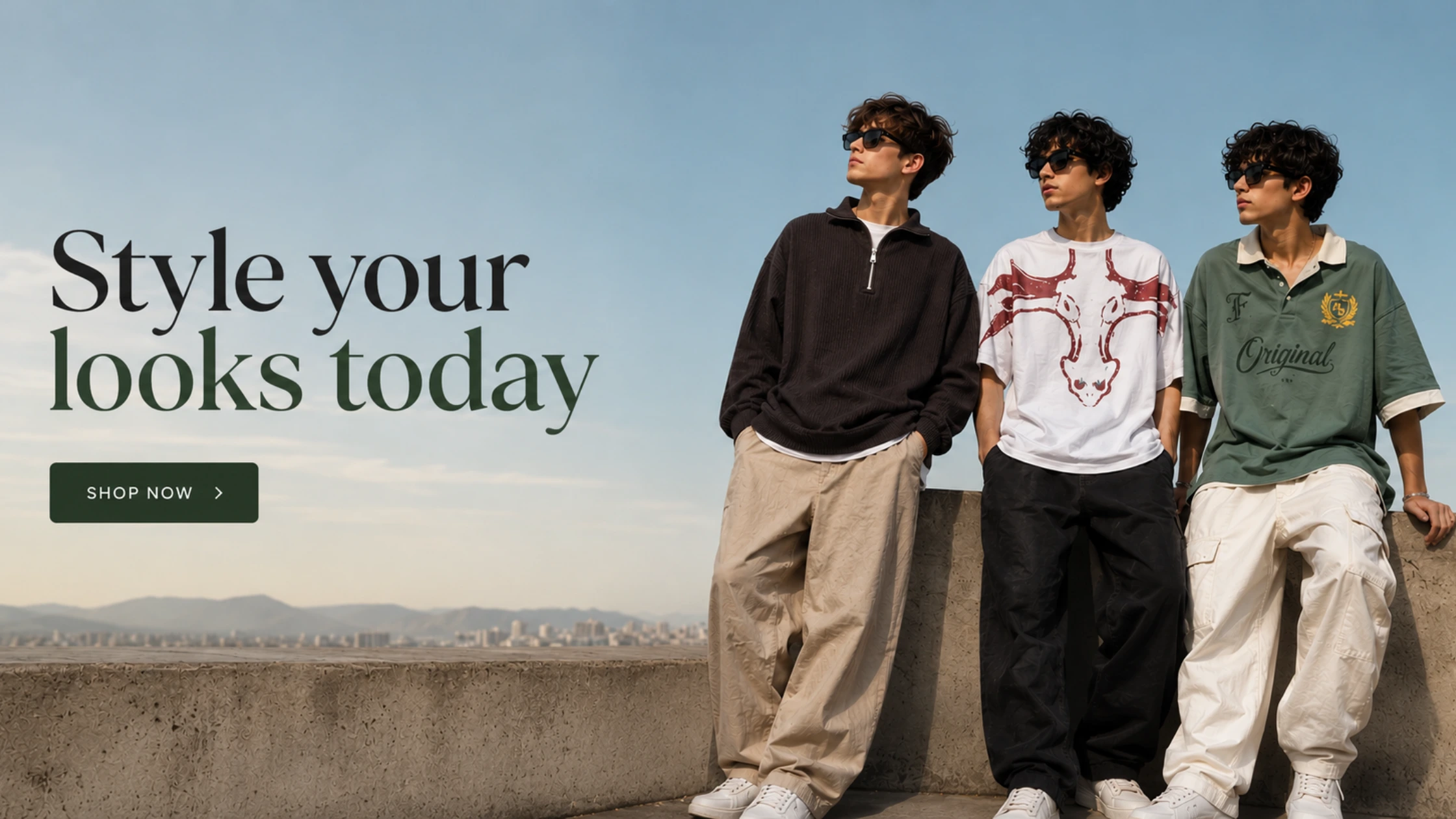 Modern streetwear fashion by Filo Teso