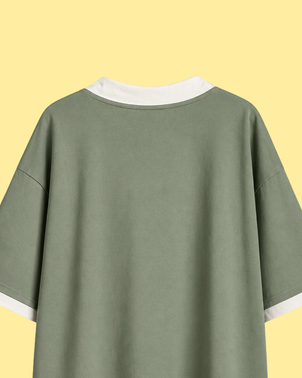 Sage Green Oversized Polo T Shirt for Men – Elite Manor