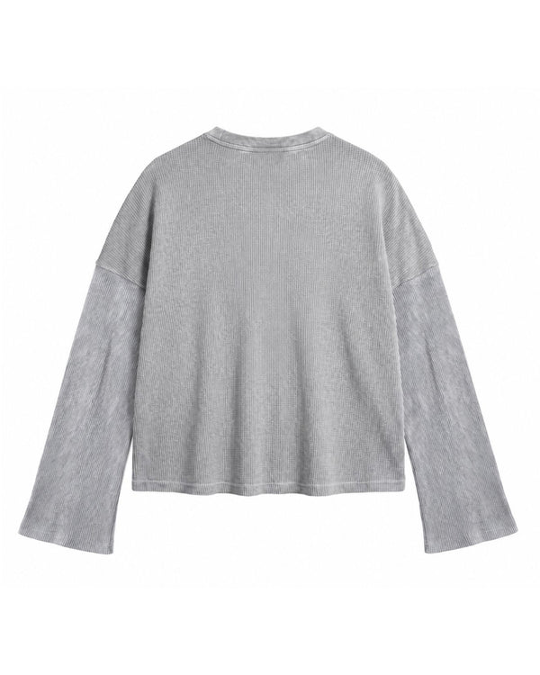 Silence Division Waffle Knit Tee - Image 2