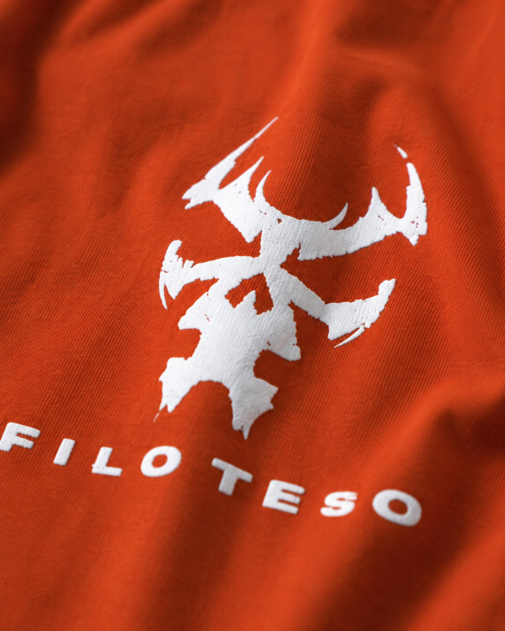 Orange Graphic Tee for Men – Blaze Phantom